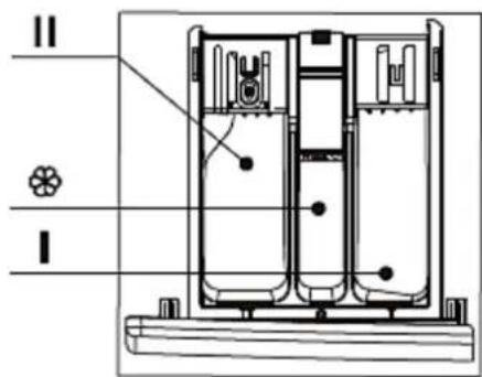 Technical diagram of an electronic device with labeled components and internal structure