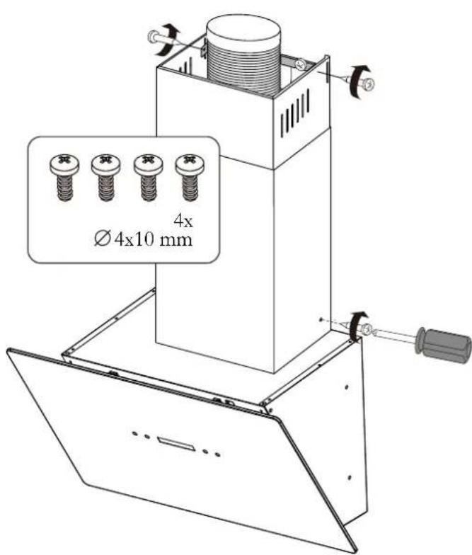 Ø 4x10 mm 4x