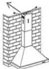 Wolkenstein W P1-60A IXEZ - FIXING THE CHIMNEY TO → - 2