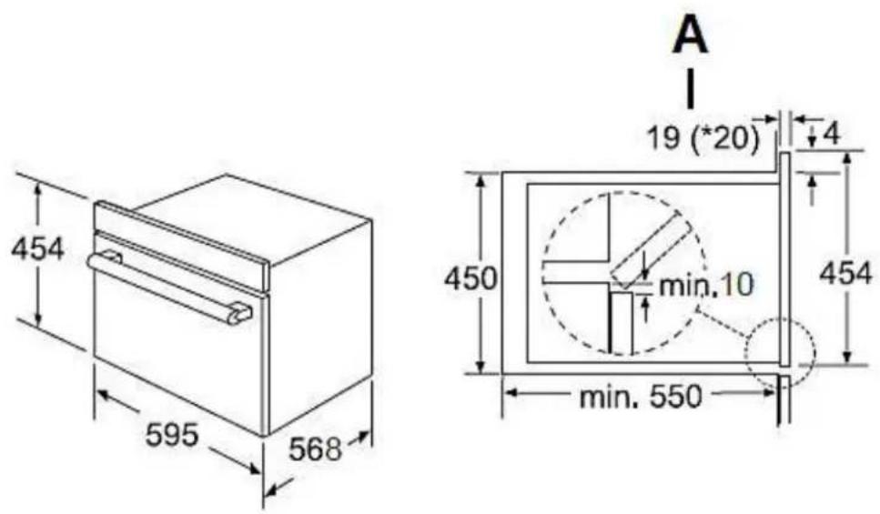 454 595 568 A 19 (*20) 4 450 min.10 454 min. 550