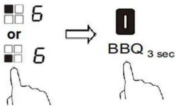 6 or 6 BBQ 3 sec