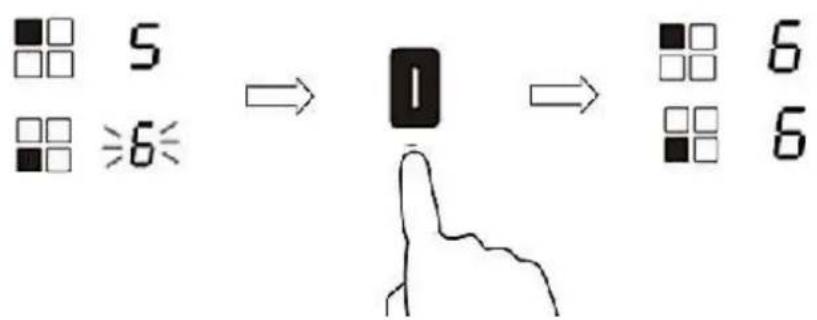 5 ≥6 → 1 → 6 6