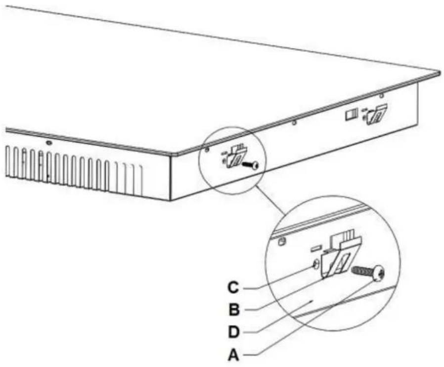 Wolkenstein EB-C5-3KBSW - Befestigung der Halteklammern - 1