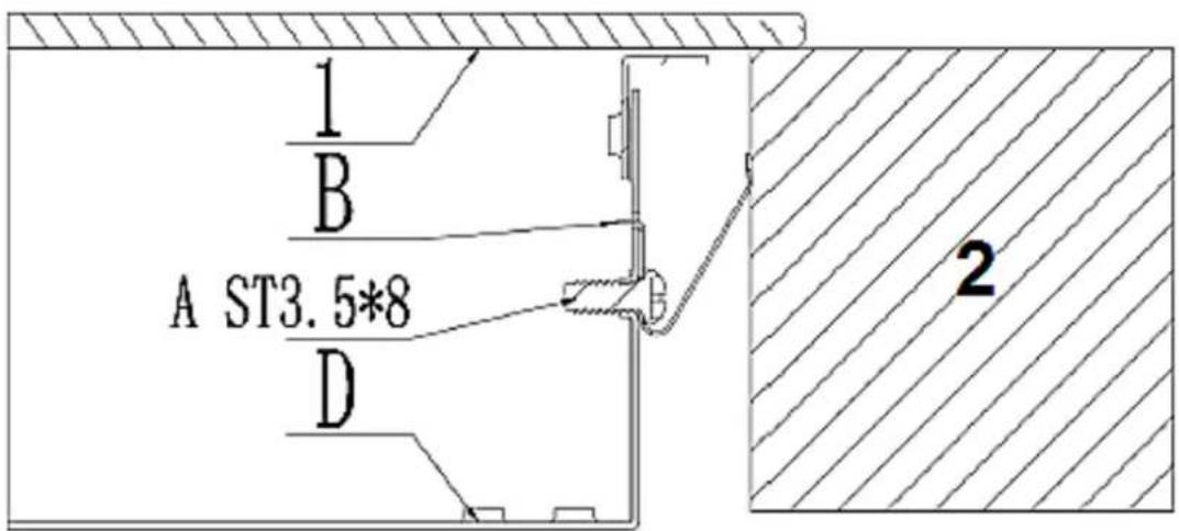 1 B A ST3.5*8 D 2