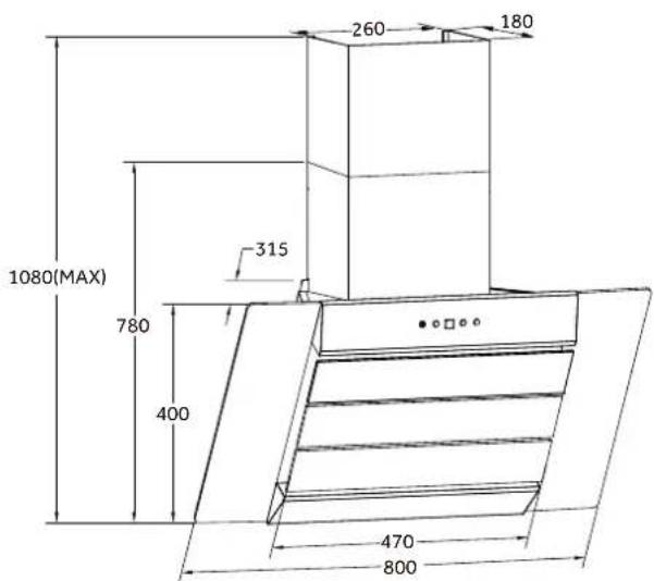 1080(MAX) 780 400 260 315 180 470 800