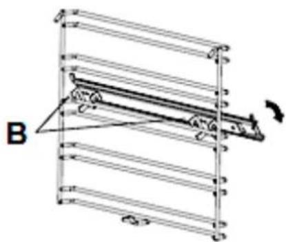 PKM EBO9.5 - HOW TO INSTALL THE TELESCOPIC SLIDES ON THE LEFT SIDE OF THE OVEN CAVITY) - 1