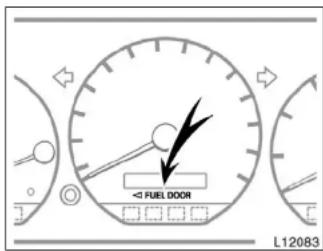 TOYOTA Camry CNG (2001) - CAUTION - 1