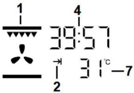 1 4 39:57 → 31°C-7 2