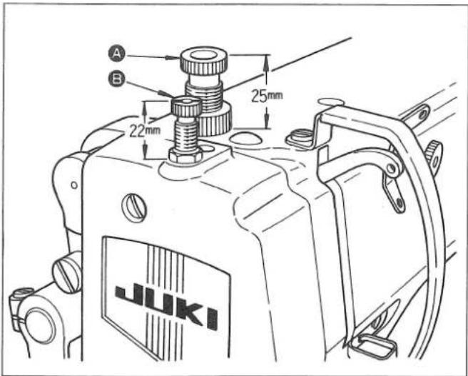 JUKI DSU-145 - 押え圧力の調節 - 1
