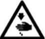 JUKI DSU-145 - (II) Explanation of pictorial warning indications and warning labels - 1