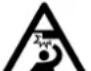 JUKI DSU-145 - (II) Explanation of pictorial warning indications and warning labels - 5