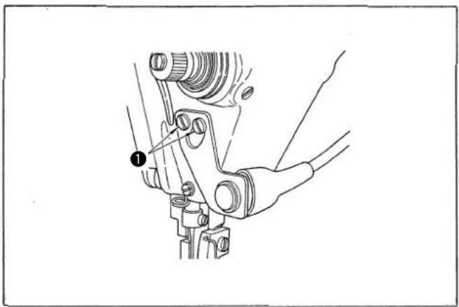 JUKI DSU-145 - HOW TO ADJUST THE ONE-TOUCH TYPE MANUAL REVERSE-FEED STITCHING (DSU-145-7) - 2