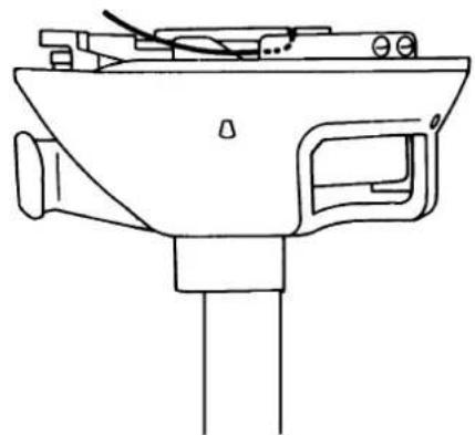 JUKI LG-158 - 下糸の通し方 - 1