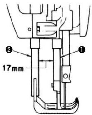 17 mm ① ②