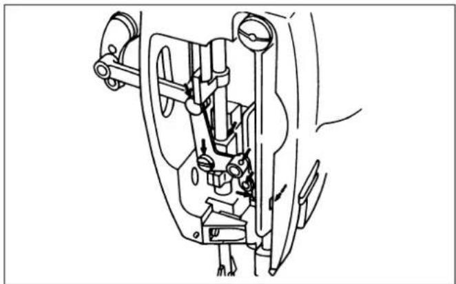 JUKI LG-158-1 - WARNING : - 4