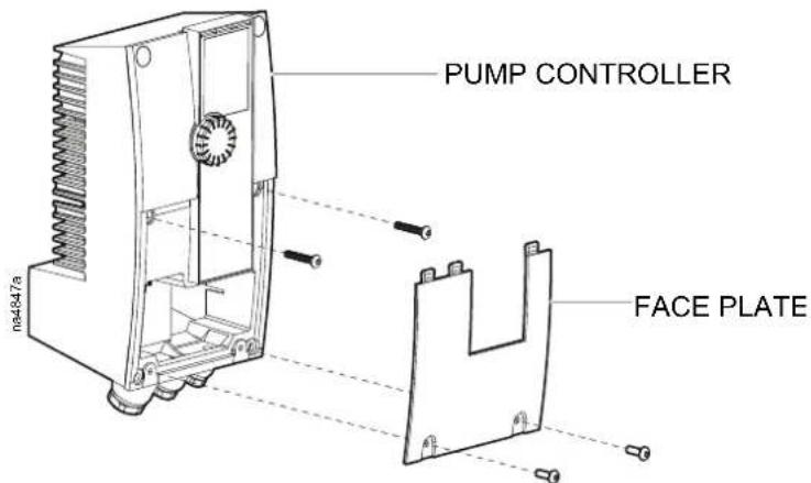 PUMP CONTROLLER FACE PLATE no4847a