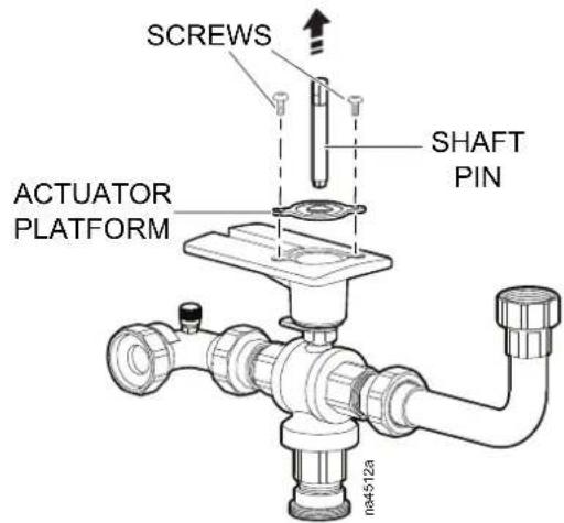 SCREWS ACTUATOR PLATFORM SHAFT PIN na4512a