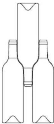 PKM UWTS56-20G - Recommended storage/arrangement of wine bottles - 1