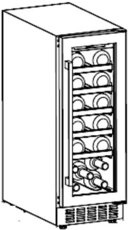 PKM UWTS56-20G - Recommended storage/arrangement of wine bottles - 2