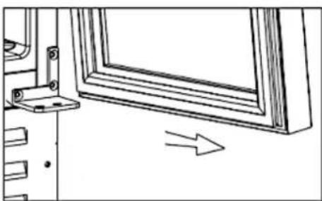PKM UWTS56-20G - HOW TO CHANGE THE HINGE POSITION - 3