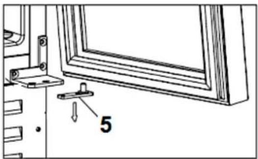 PKM UWTS56-20G - HOW TO CHANGE THE HINGE POSITION - 4