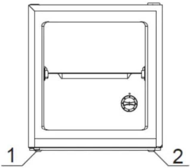 PKM GB32 E - OBERE SCHARNIERABDECKUNG UND TÜRSCHARNIER - 1