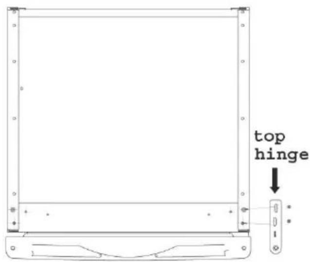 top hinge