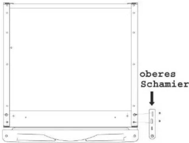 oberes Schamier