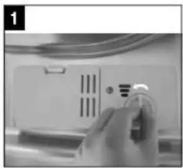PKM KH-GSP600 - Filling of the rinse aid dispenser - 3