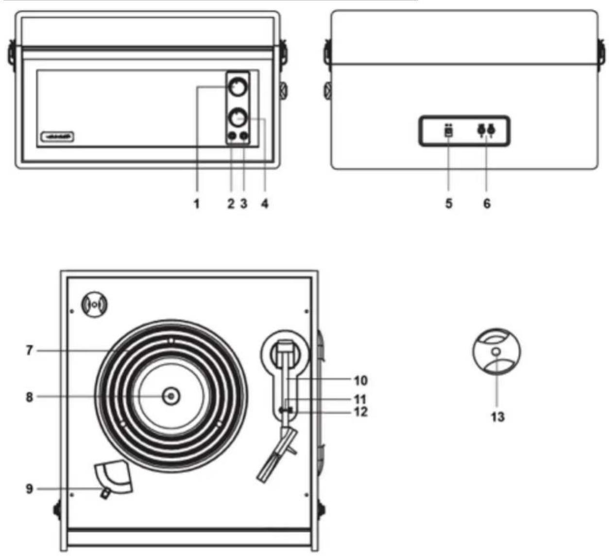 Crosley Bermuda CR6233E - Produkt Beschreibung - 1