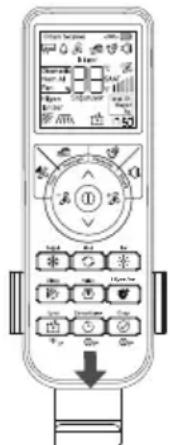 HP 18560 - Anbringen der Aussenhülle der Fernbedienung an die Wand - 2