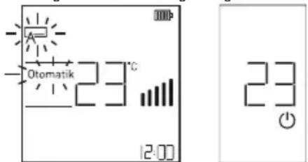 Otomatik 23°C 12:00 23