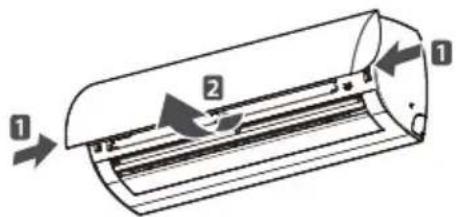 Arçelik 12660 - Reinigung des Luftfilters - 1