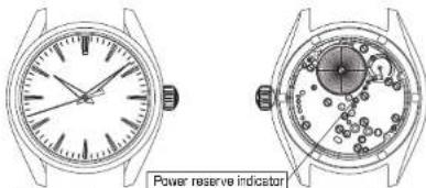 Power reserve indicator