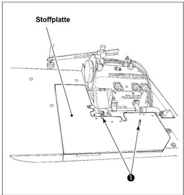 Stoffplatte ①