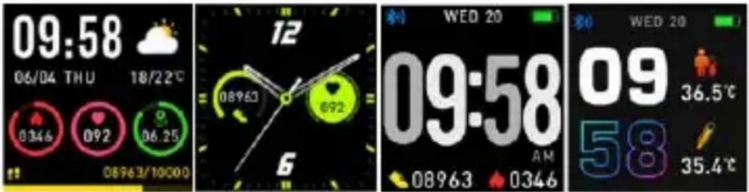 09:58 06/04 THU 18/22°C 0346 092 06.25 08963/10000 12 08963 092 6 WED 20 09:58 AM 08963 0346 WED 20 09 58 36.5°C 35.4°C