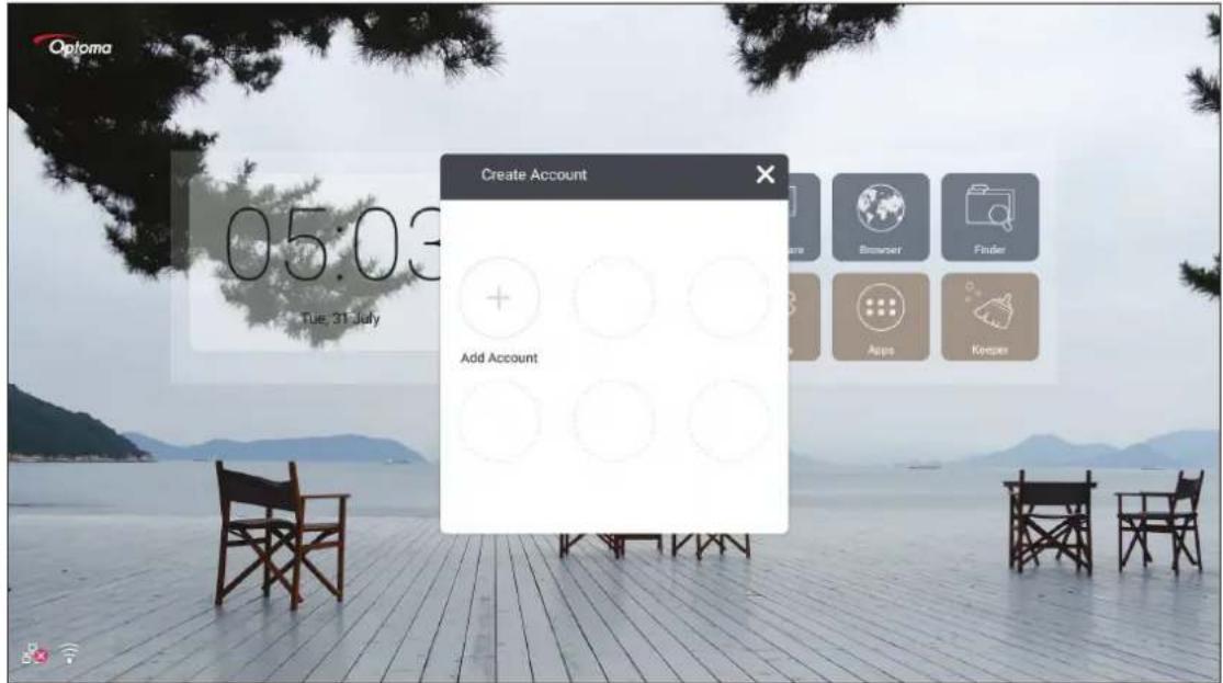 Oploma 05:03 Tue, 31 July Create Account Add Account