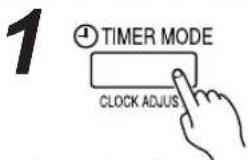 1 TIMER MODE CLOCK ADJUS
