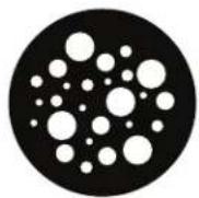 Elation Fuze Spot - INTERCHANGEABLE-ROTATING GLASS GOBO WHEEL 1 - 5