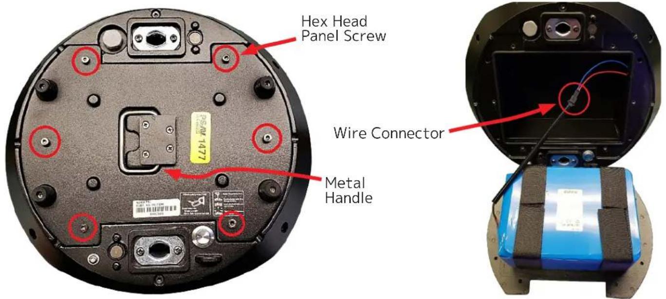 Hex Head Panel Screw Wire Connector Metal Handle
