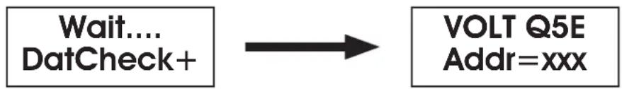 Elation Volt Q5E Six Pack - INFORMATION DISPLAYED DURING INITIAL POWER ON - 1