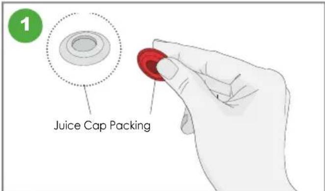 1 Juice Cap Packing