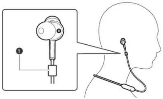Diagram illustrating a medical or diagnostic procedure with labeled components and a human head profile sketch.