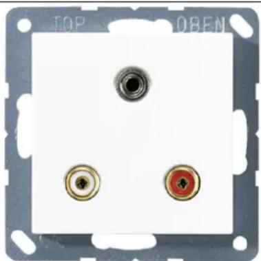 JUNG MAA1082 - Operating Instructions Multimedia connection system - 1