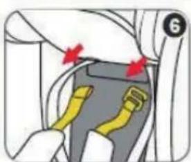 Chipolino Techno - REMOVAL OF THE FABRIC COVER OF THE CAR SEAT - 6