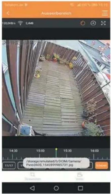 STABO WLAN outdoorcam_fisheye 180° HD 510914 - Snapshot trigger - 1