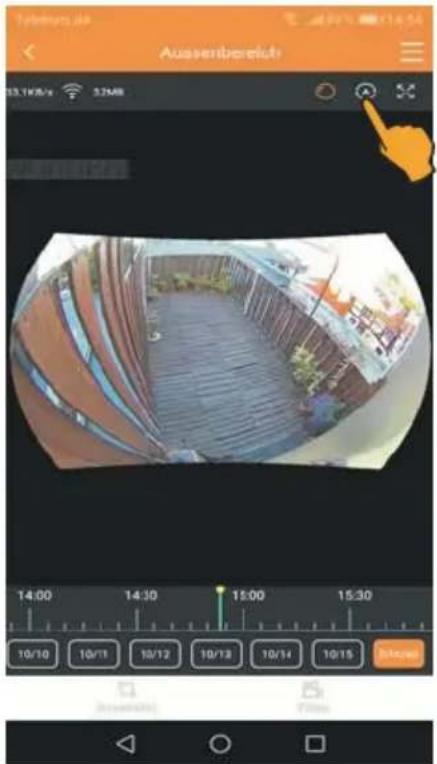 STABO WLAN outdoorcam_fisheye 180° HD 510914 - Switchover between horizontal and vertical view - 3