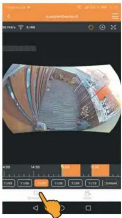 STABO WLAN outdoorcam_fisheye 180° HD 510914 - Timeline (video playback) - 1