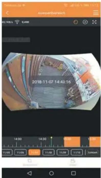 STABO WLAN outdoorcam_fisheye 180° HD 510914 - Timeline (video playback) - 2