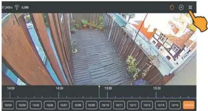 STABO WLAN outdoorcam_fisheye 180° HD 510914 - Switchover between horizontal and vertical view - 2